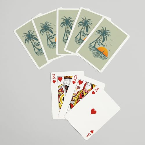 Baraja de poker lantern press san diego sunset miniatura 7