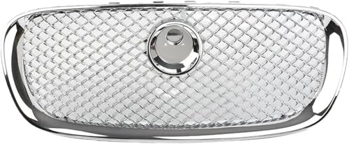 Calandre supérieure Jaguar XF 2008-2011 en finition argent haut de gamme pour avant
