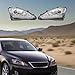 SuiYuLn For 2006-2010Lexus IS250 IS350 LED DRL Halogen Headlight Assembly,Front Pair Waterproof Replacement Left Driver and Right Passenger Side 81130-53270,81130-53400,81170-53270