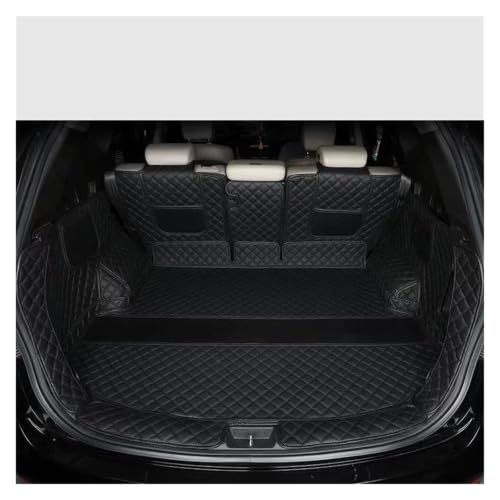 Tapis de coffre en cuir pour Hyundai Tucson NX4 2021-2023 noir étanche