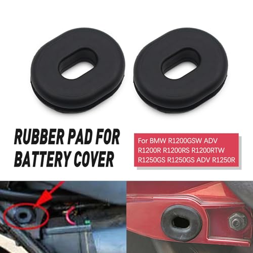 4 PCS Rubber Battery Tray and Side Cover Grommet for BMW R1200GSW R1200GSW ADV R1200R R1200RS R1250GS R1250GS ADV R1250R R1200RTW by ACZMTPJ - Used condition - Image 4