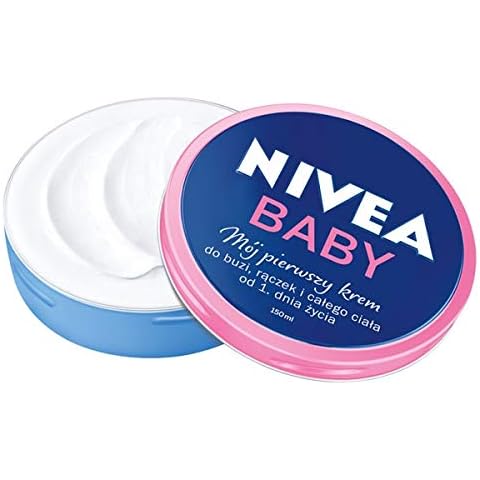 Nivea Body My First Cream for Face Hands Body from 1st Day Protective 150ml Cover