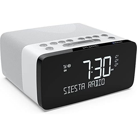 Pure Digital Radio Alarm Clock with Charging Pad Cover