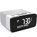 Produktbild Pure Siesta Charge Bluetooth Radiowecker Digital mit Ladepad (DAB/DAB+ Digital- und UKW-Radiowecker, Bluetooth, USB, drahtlose Handy-Ladestation, 40 Senderspeicherplätze, AUX, USB), Polar