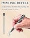 Lsqurel Mini Bolt Action Pen - Compact 4.3 inch Tactical Writing Tool with Glass Breaker, 6061-T6 Aluminum Alloy, Ultra-Light 0.6 oz for Outdoor EDC, Perfect for Students & Adults