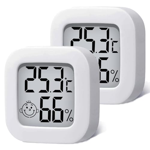 PAIRIER Mini Thermomètre Hygromètre LCD