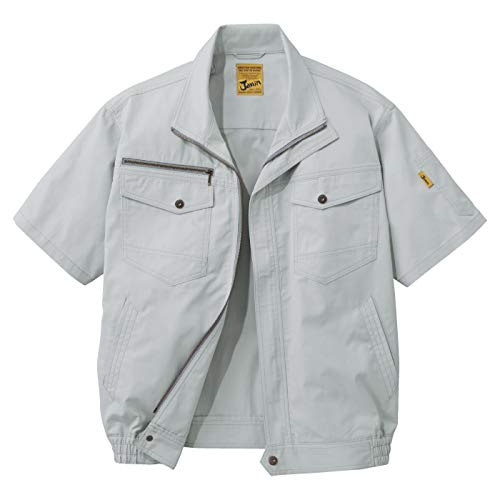 自重堂 Jawin 空調服半袖ブルゾン 54010 シルバー LLサイズ