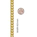 LIFETIME JEWELRY Cuban Link ID Bracelet for Men and Women 24k Real Gold Plated (9)