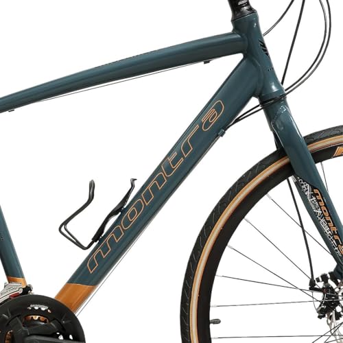 Image of Adult Montra Downtown 700X35C 21 Speed Super Premium Grey Color Rigid Hybrid Cycle Large Size, Frame Size- 19 Inch