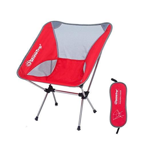 ERSD Folding Chair Camping Chair Outdoor Chair Compact Load Capacity 150 Kg Storage Bag with Camping Barbeque Fishing Easy Storage Portable Useful Portable Multifunctional Outdoor Folding Chair