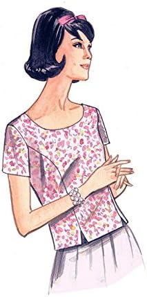 Miniatura 5 de Vogue Patterns Tops, 6-8-10-12-14, naranja