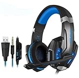 Ninja Dragon Blue LED Gaming Headset with Microphone