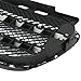 KARPAL Front Radiator Grille Grill w/Chrome Molding Compatible with 2014 2015 2016 Mercedes-Benz W212 E-Class Replace 2128852574 + 2128801022