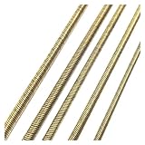 1 Meter RC Boats Flexible 3.18mm/4.0mm/4.76mm/6.35mm Flex Wire Drive Cable Shaft for Radio Control Hobby Model DIY Spare Parts(4mm Positive)
