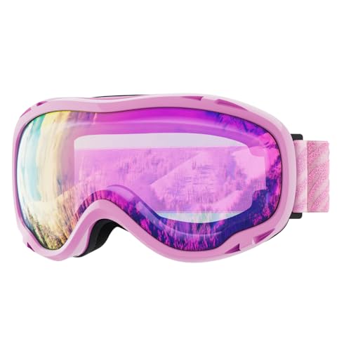 Lunettes de ski pour hommes et femmes avec protection UV400