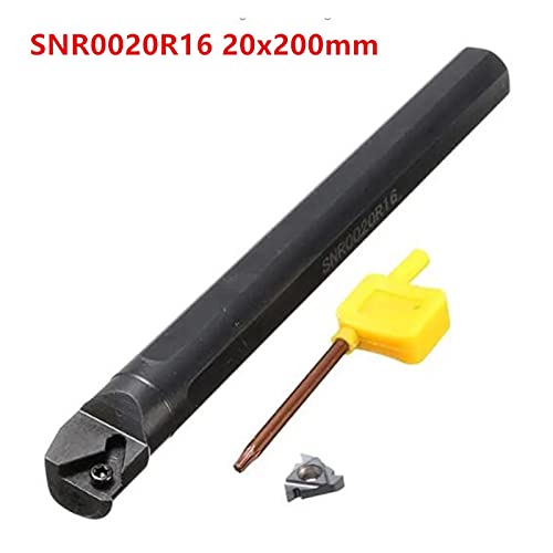 Fresa de carburo SNR0020R16 20x200mm para torno CNC miniatura 2
