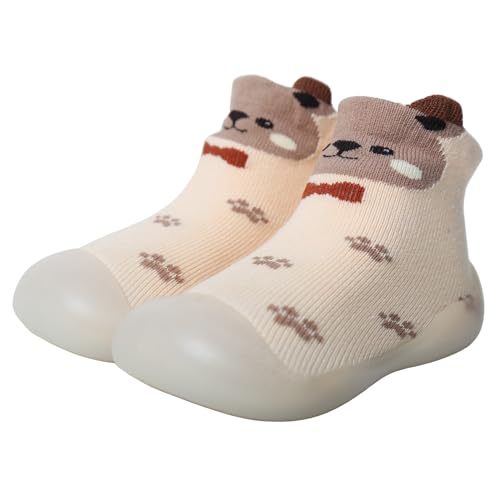 Tolaler Sockenschuhe Baby Krabbelschuhe rutschfeste Barfußschuhe...