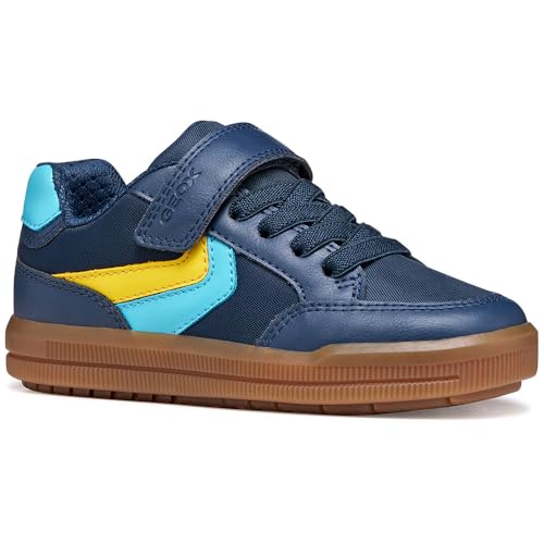 Basket Garçon Geox J Arzach Boy A Sneaker Basse Confortable