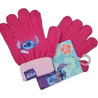 Guanti bambino a mezze dita con patta in lana Merino -col. blu scuro