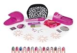 Lena 42654 Super Mani Pedi Nail Salon, 4 w 1 studio paznokci dla dzieci, kompletny zestaw do upiększania paznokci, salonu paznokci dla dziewczynek od 8 lat, pielęgnacja paznokci