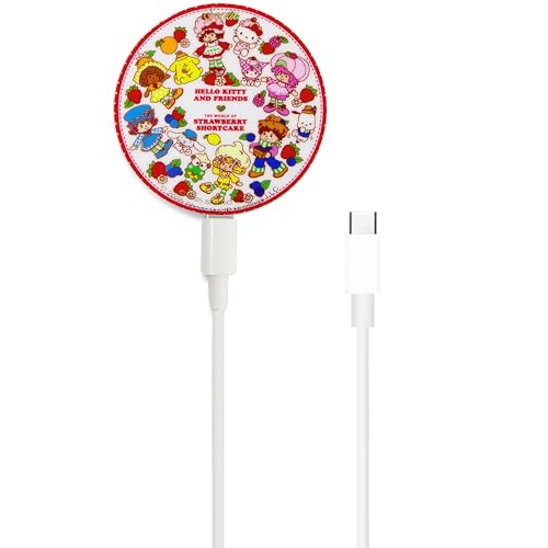 Sonix C[d MagSafep iPhone 16AiPhone 15AiPhone 14AiPhone 13AiPhone 12V[Yp | CX[d x 6.6tB[gP[u (USB-C) (Hello Kitty & Fr