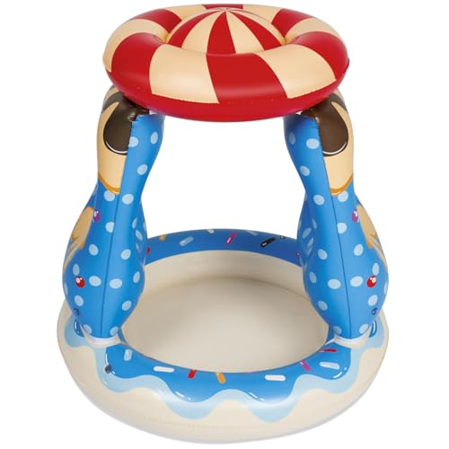 Bestway: H2OGO! Candyville Playtime Pool - 36 x 36 Inflatable Baby Mini Splash Pool, UV Protection Sunshade, Candy Inspired Design, Toddler & Kids 2+ by Bestway - Image 2