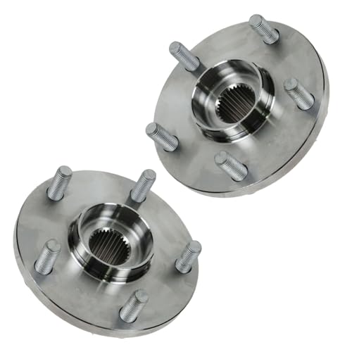 TRQ Front Wheel Hub Left & Right Pair Set of 2 for Lexus Toyota RX330 Camry ES350