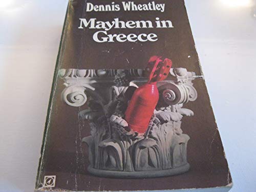 Mayhem in Greece 0099059703 Book Cover