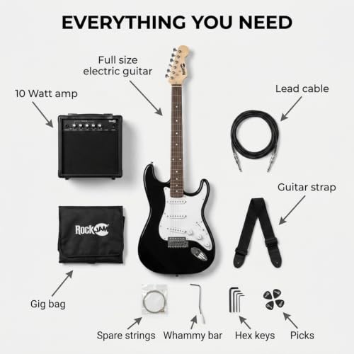 Miniatura 2 de Rockjam Rjeg02-Sk-Sb - Kit De Guitarra Eléctrica
