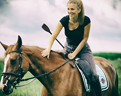 Obtanim 18 Inch Riding Crop Pu Leather Horse Whip Crop For Equestrian Horses #TOP6