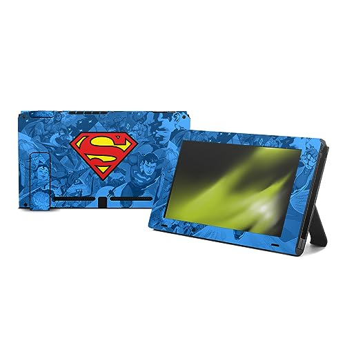 Skin Superman pour Switch protège console et dock des rayures