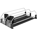 BESPORTBLE Getränkeschieber für Supermarktregale 1 Satz aus ABS und Edelstahl 310mm Automatischer Nachschub für Getränkeregale