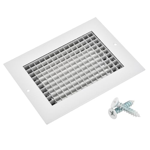 PATIKIL grille retour air oeufs 6x8 po