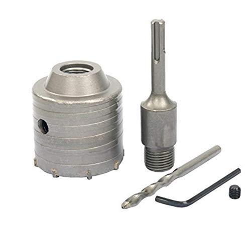 SDS Plus - Broca para sierra de corona de carburo + cortador...
