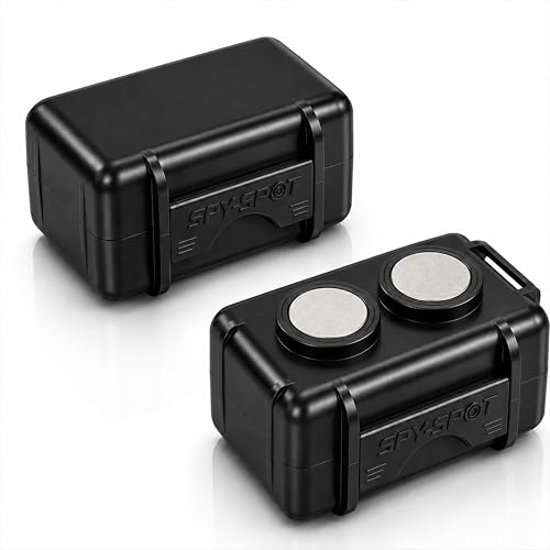 Spy Spot Magnetic GPS Tracker Case - Weatherproof Magnetic Mount Lock Box for GPS Trackers & Spare Keys - Compatible with GL200, GL300, GL300W, GL300MA, GL320MG - Discreet Under-Vehicle Mount Spy Spot Magnetic GPS Tracker Case - Weatherproof Magnetic Mount Lock Box for GPS Trackers & Spare Keys - Compatible with GL200, GL300, GL300W, GL300MA, GL320MG - Discreet Under-Vehicle Mount