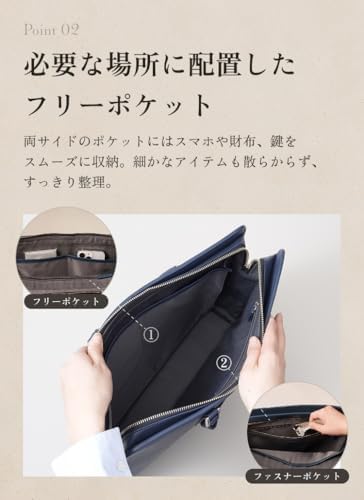 Amazon.co.jp: [ビジネスレザーファクトリー]スリムビジネスバッグ