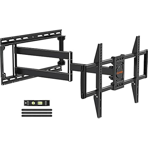 ELIVED Long Extension TV Mount for Most 37-75 Inch TV, Full Motion Wall Bracket with 29.5 inch Long Arm Articulating TV Wall Mount, Max VESA 600x400mm, Holds up to 88lbs, fits Wood Studs 12"-24". Cover