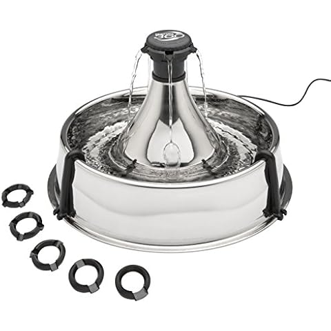 PetSafe Drinkwell - Fuente de Agua para Mascotas de Acero Inoxidable 360° Cover