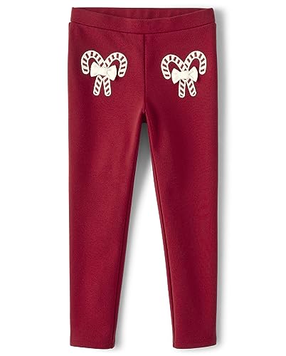 Gymboree Girls' and Toddler Fall Christmas Holiday Printed Jeggings
