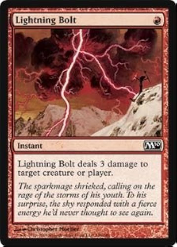 Amazon.com: Magic: the Gathering - Lightning Bolt - Magic