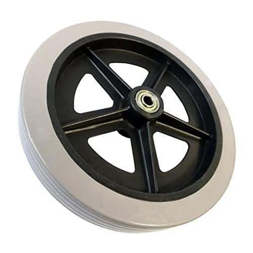 FabaCare Ersatzrad für Rollatoren LR53, LR56, R225, Rollatorersatzrad, Rad für Rollator, Rollatorrad