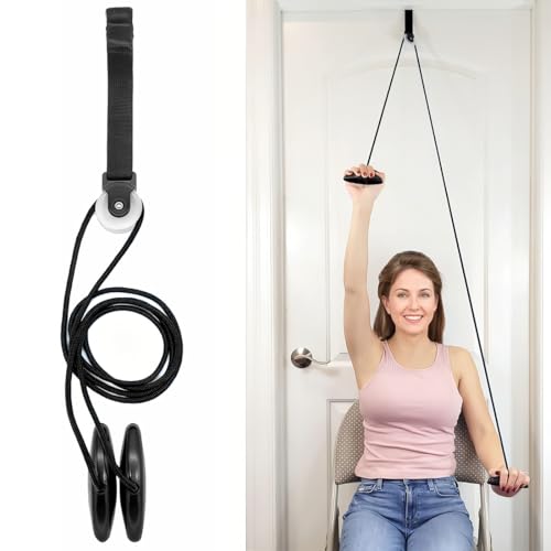 KSJEHW Sistema Carrucola Palestra Carrucola Palestra con Cavo Attrezzi per Esercizi Spalla Carrucola Riabilitazione Spalla per Esercizio E Il Recupero Dopo Un Infortunio O Chirurgico