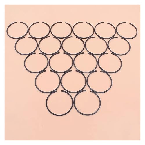 VZVASQW 20個/ロット 34mm x 1.2mm ピストンリング Mit-sub-shi TL26 CG260 26CC BC260 1E34F 2ストローク 草刈り機 刈払機 ガーデンツールに適合