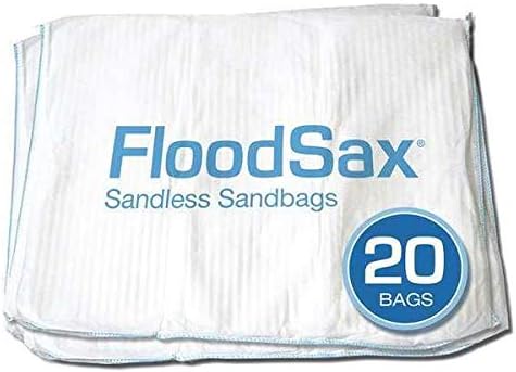 Sandless Sandbag, White, 22" L, PK20