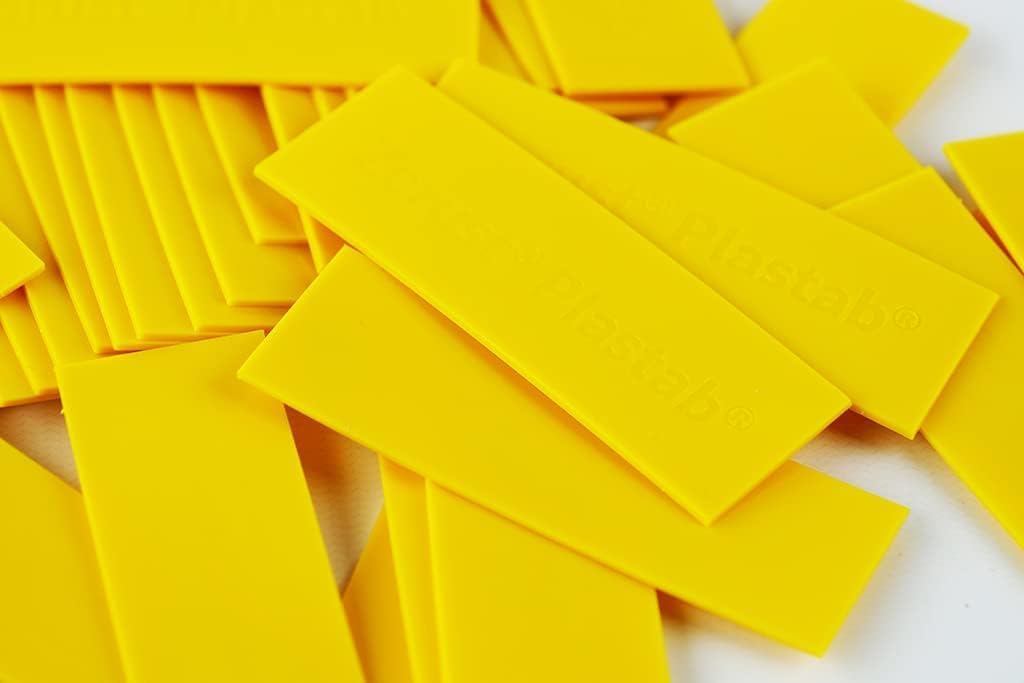 Zerust Plastabs 1x3 Rust Prevention Tabs Pack of 10 - 2-Year VCI Protection for Tools, Firearms, Tackle Boxes - Made in USA