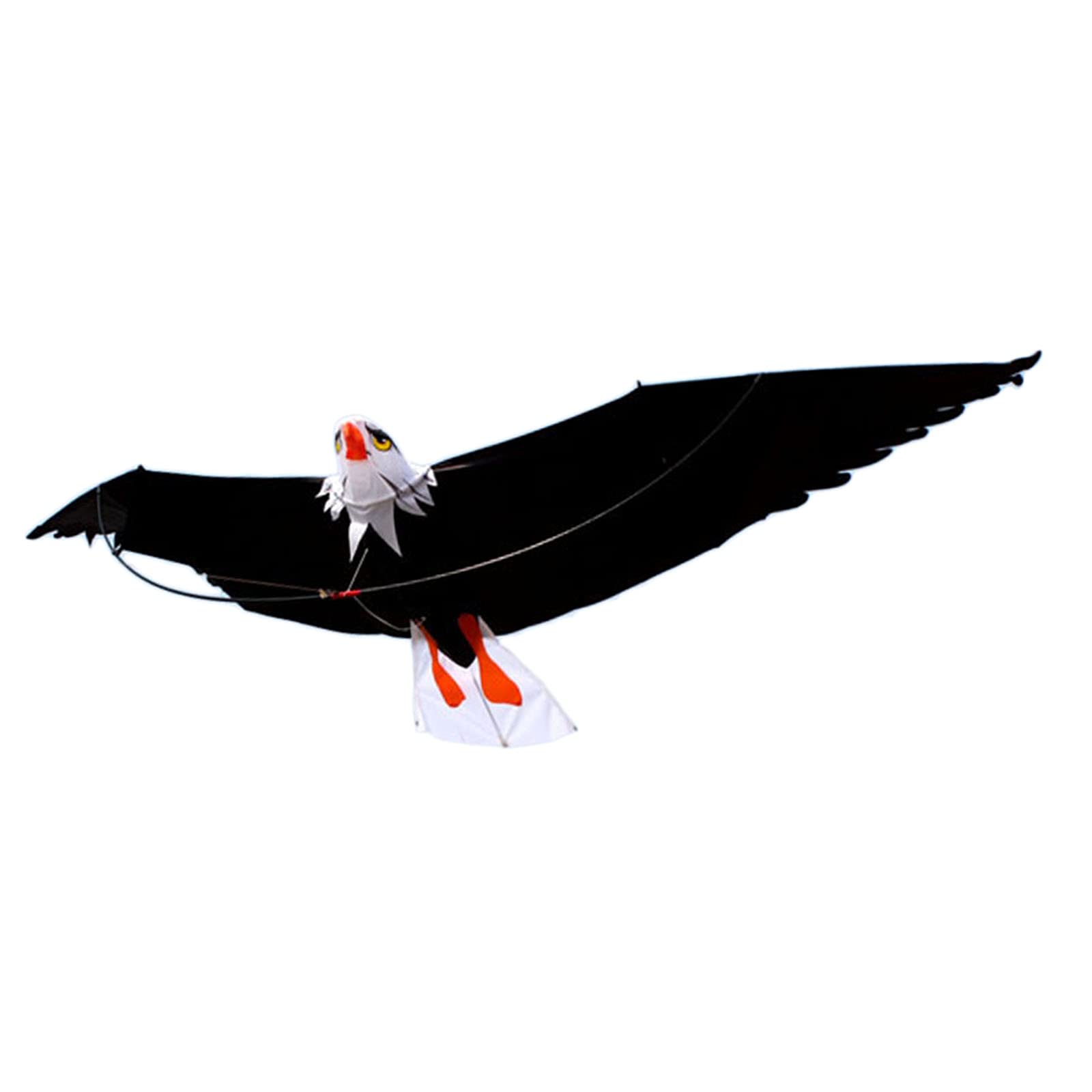 Adlerdrache Vogel Einleiner Drachen Kinderdrachen Riesendrachen aus Robustem FRP- Und Harzmaterial mit Schneller Steigfähigkeit für Kinder Erwachsene, 200x70cm
