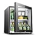 Mini Frigorífico Subcold Super 50 L - Mini Frigorífico | 50 Litros Enfriador De Cerveza, Vino Y Bebidas -3 ° C - 0 ° C Ice Bar Office Hotel Household Mini Single Door Refrigeration (Color: Negro)