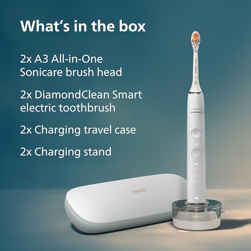 Philips Sonicare DiamondClean 9000 Electric Toothbrush Bundle, HX9912/72 - image 8