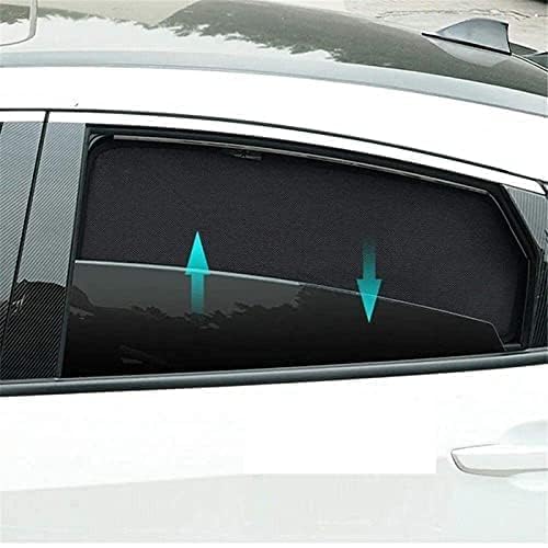 Image of Premium Car Sunshade Fix Type Non-Magnetic Curtain with Rear Dicky Curtain Set of 5pc for New Xuv 3xo