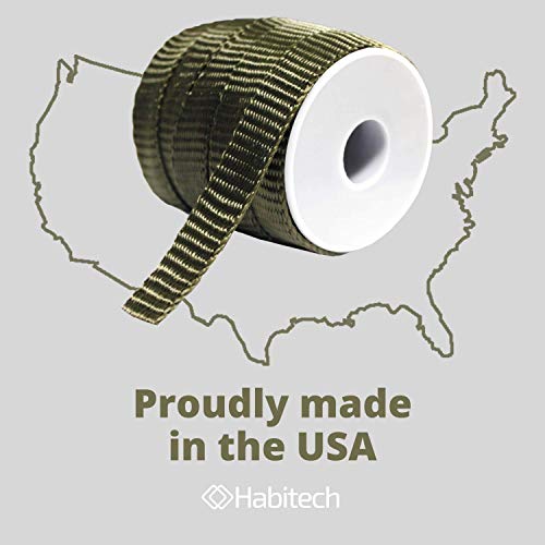 Habitech 45' Tree Tie Strap Staking and Guying Material, 1,800 Lbs Strength